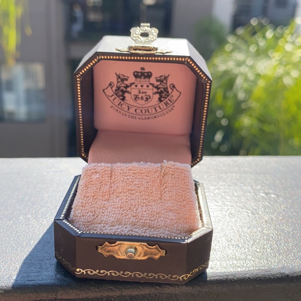 NWT JUICY COUTURE EARRING BOX📦